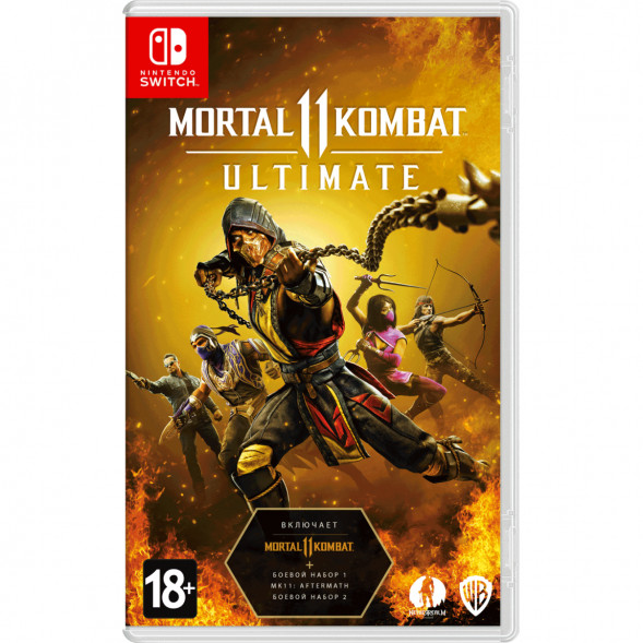 Игра Mortal Kombat 11 Ultimate (код загрузки) [Nintendo Switch, русские субтитры] в Челябинске