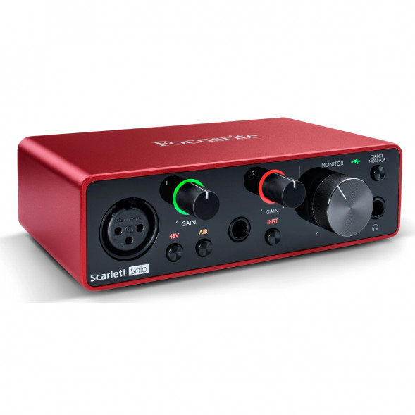 Внешняя звуковая карта FOCUSRITE Scarlett Solo 3rd Gen в Челябинске