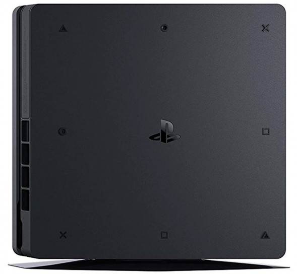 Игровая приставка Sony PlayStation 4 Slim 500 ГБ HDD, черный в Челябинске