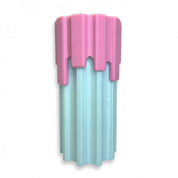 Ваза HatRom Drip, розовый - бирюзовый в Челябинске