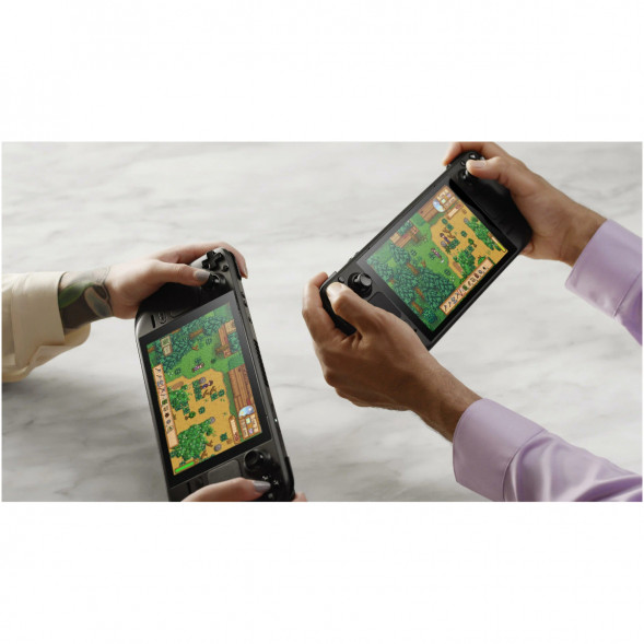 Игровая приставка Valve Steam Deck 512 ГБ SSD, черный в Челябинске