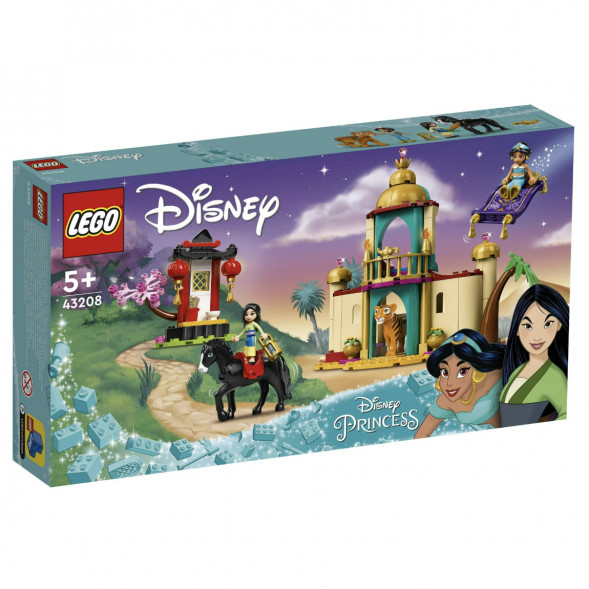 Конструктор LEGO Disney Princess 43208 Приключения Жасмин и Мулан в Челябинске