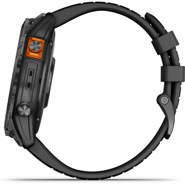 Умные часы Garmin Fenix 7X Solar серый с черным ремешком 010-02541-01 в Челябинске