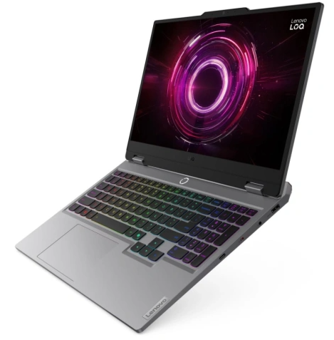 Ноутбук Lenovo LOQ 15AHP10 (83JG003EPB) (15.6 &amp;quot;, Ryzen 7 250 3.3 ГГц, 8 ядер, 16 Гб DDR5, 512 Гб SSD, GeForce RTX 5050, Windows 11 Home), Серый в Челябинске