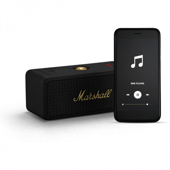 Портативная акустика Marshall Emberton II, 20 Вт, Black/Brass в Челябинске