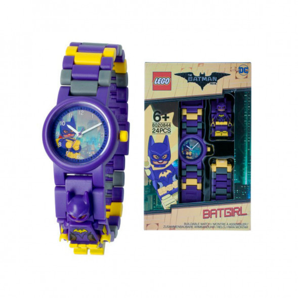 Часы LEGO Super Heroes 8020844 Batman Movie Бэтгерл с минифигуркой в Челябинске