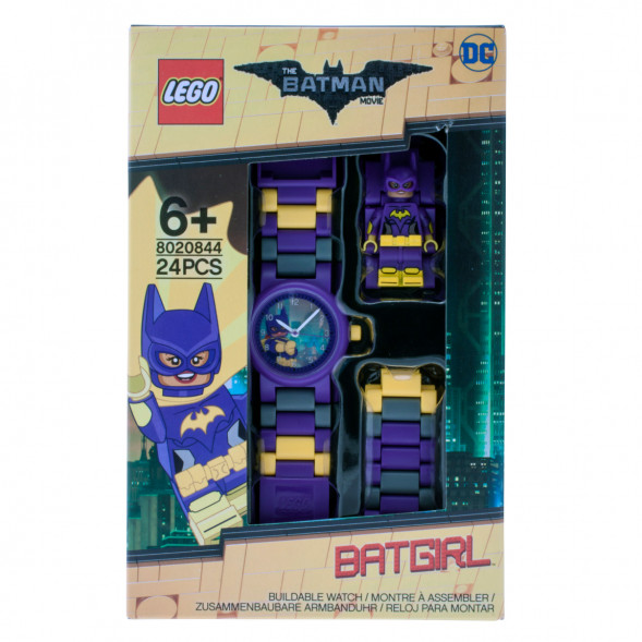 Часы LEGO Super Heroes 8020844 Batman Movie Бэтгерл с минифигуркой в Челябинске