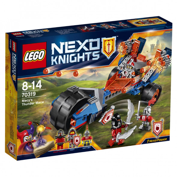 Конструктор LEGO Nexo Knights 70319 Молниеносная машина Мэйси в Челябинске
