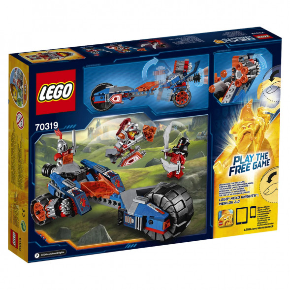 Конструктор LEGO Nexo Knights 70319 Молниеносная машина Мэйси в Челябинске