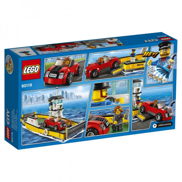 Конструктор LEGO City 60119 Паром в Челябинске