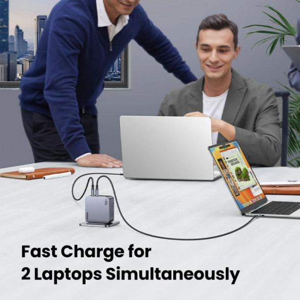 Сетевое зарядное устройство Ugreen 160W GaN USB-C в Челябинске