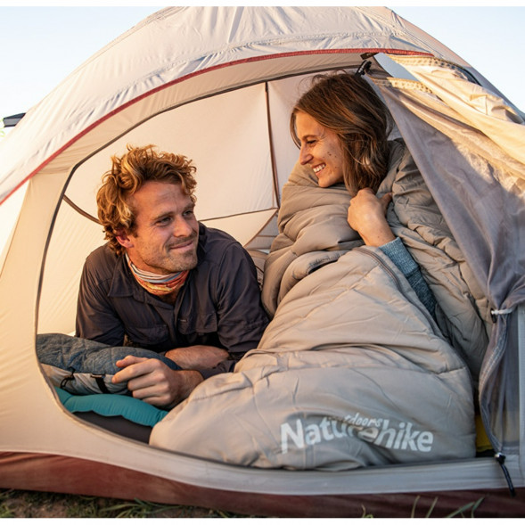 Спальный мешок Naturehike M300 (правый), зеленый в Челябинске