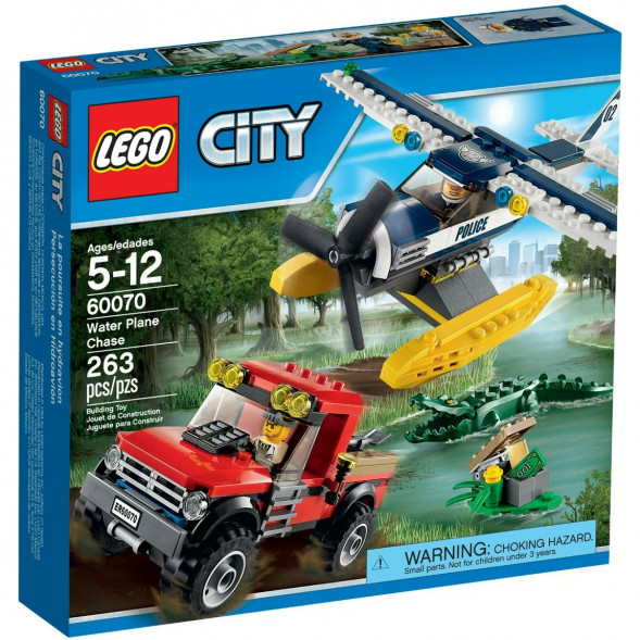 Конструктор LEGO City 60070 Погоня на полицейском гидроплане в Челябинске