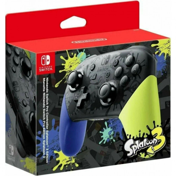 Геймпад Nintendo Switch Pro Controller (Splatoon 3) в Челябинске