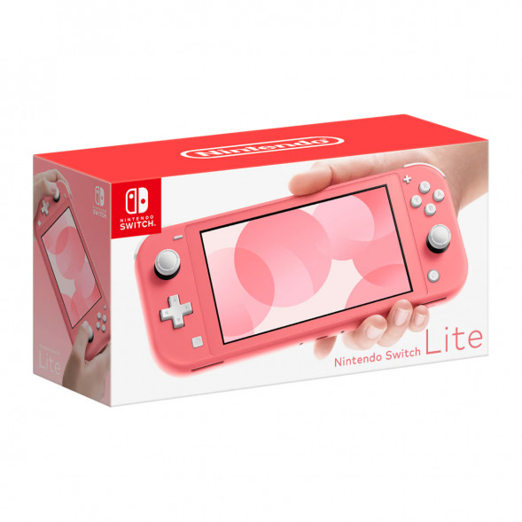 Игровая приставка Nintendo Switch Lite 32 ГБ, коралловый в Челябинске
