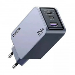 Сетевое зарядное устройство Ugreen GaN 100W USB-A + 2USB-C