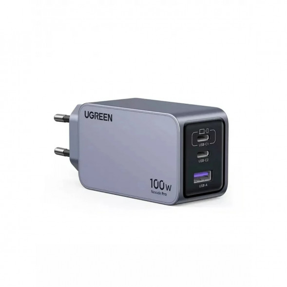 Сетевое зарядное устройство Ugreen GaN 100W USB-A + 2USB-C в Челябинске