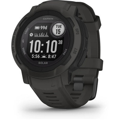 Умные часы Garmin Instinct 2 Solar черный 010-02627-00 в Челябинске