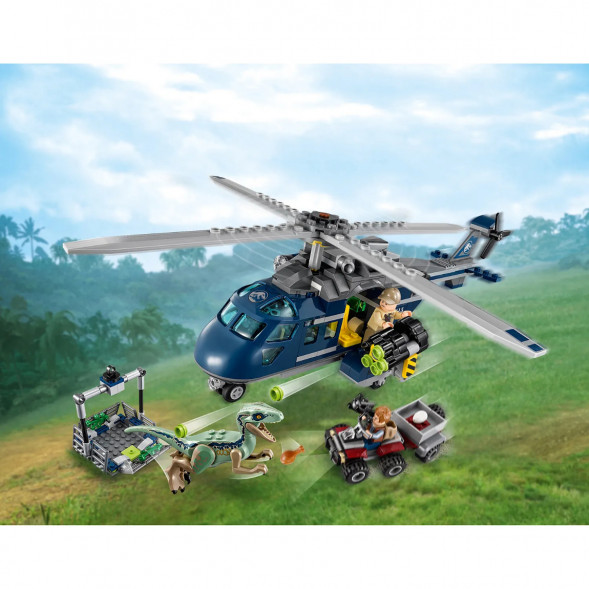 Конструктор LEGO Jurassic World 75928 Погоня за Блю на вертолёте  в Челябинске