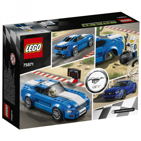 Конструктор LEGO Speed Champions 75871 Ford Mustang GT в Челябинске