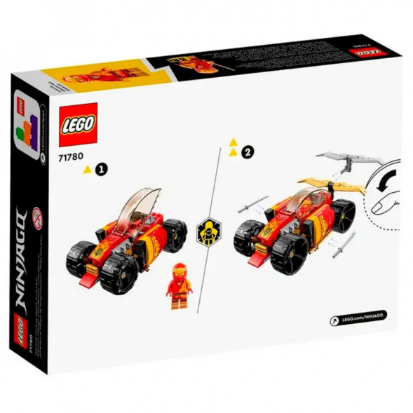 Конструктор LEGO Ninjago 71780 Гоночный автомобиль ниндзя Кая в Челябинске