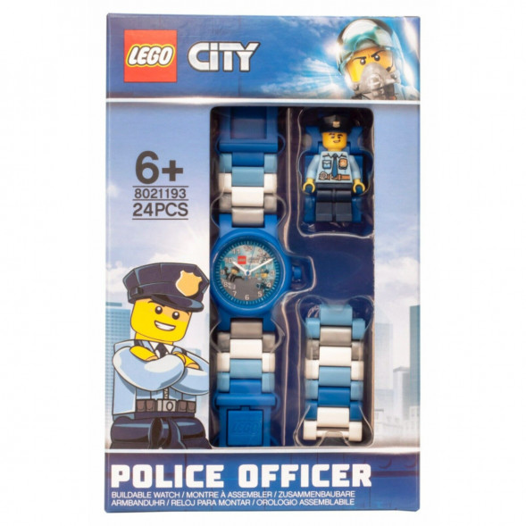 Часы LEGO City 8021193 City «Policeman» с минифигуркой в Челябинске
