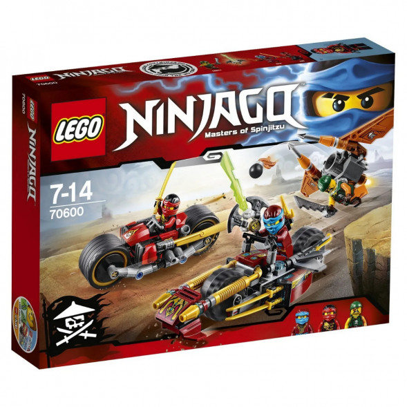 Конструктор LEGO Ninjago 70600 Погоня на мотоциклах в Челябинске