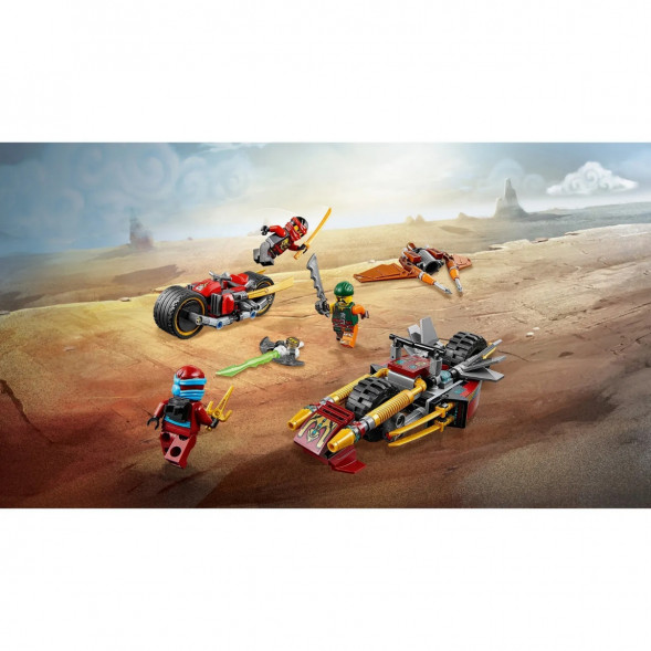 Конструктор LEGO Ninjago 70600 Погоня на мотоциклах в Челябинске