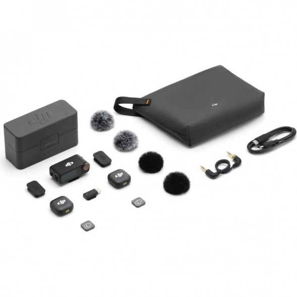 Беспроводной микрофон DJI Mic 3 (2 TX + 1 RX + Charging Case) в Челябинске