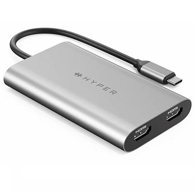 Адаптер HyperDrive Dual 4K HDMI для MacBook M1/M2 в Челябинске
