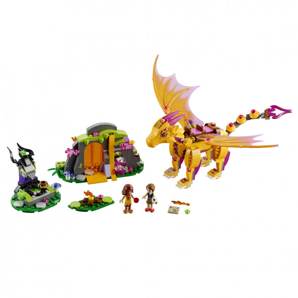 Конструктор LEGO Elves 41175 Лавовая пещера дракона огня в Челябинске