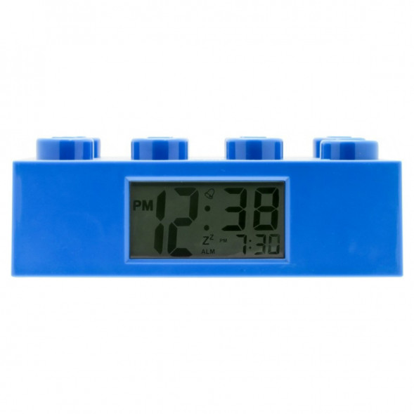 Будильник LEGO 9002151 Кирпичик, синий в Челябинске