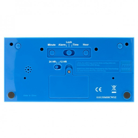 Будильник LEGO 9002151 Кирпичик, синий в Челябинске