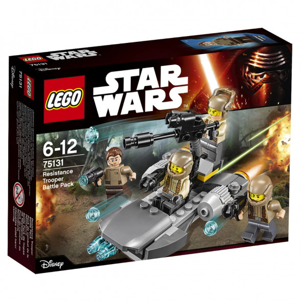 Конструктор LEGO Star Wars 75131 Боевой набор Сопротивления в Челябинске