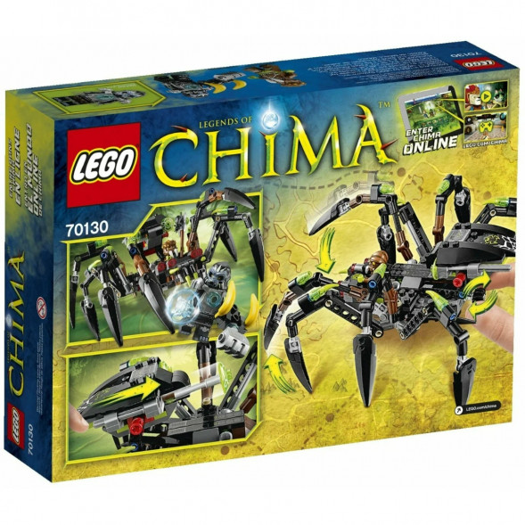 Конструктор LEGO Legends of Chima 70130 Паучий охотник Спарратуса в Челябинске