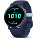 Умные часы Garmin Vivoactive 5, синие с металлически-синим безелем и силиконовым ремешком 010-02862-12 в Челябинске