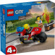 Конструктор LEGO City 60410 Пожарно-спасательный мотоцикл в Челябинске
