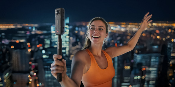 Экшн-камера Insta360 X5 Standard Bundle, Black в Челябинске