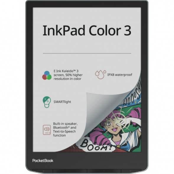 Электронная книга PocketBook Ink Pad Color 3 (PB743K3-1-WW), Stormy Sea в Челябинске