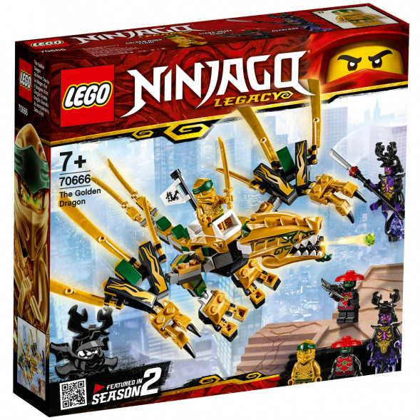 Конструктор LEGO Ninjago 70666 Золотой Дракон в Челябинске