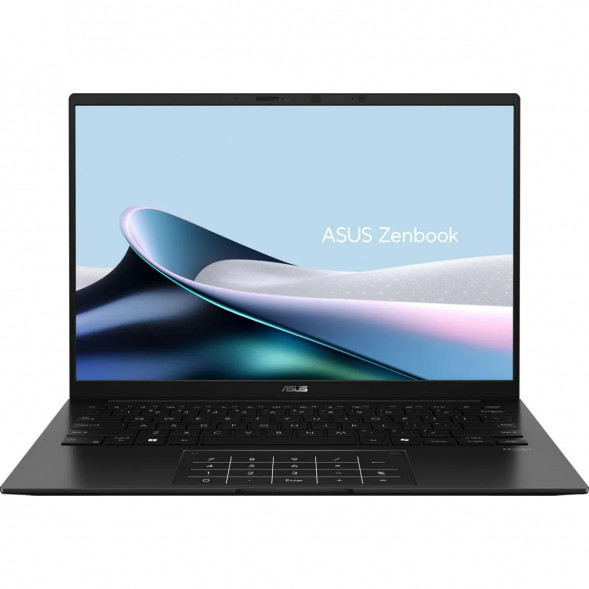 Ноутбук ASUS Zenbook 14 UM3406GA-QD132 (14&amp;quot;, OLED, AMD Ryzen AI 5 430 2ГГц, 4 ядра, 16ГБ LPDDR5x, 512ГБ SSD, AMD Radeon 840M, без ОС), черный в Челябинске
