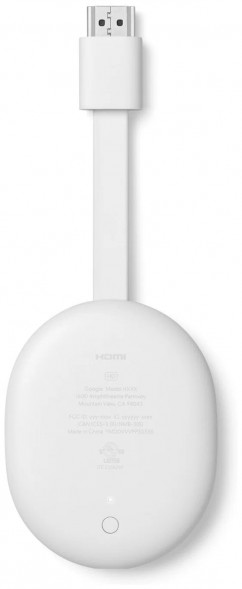 ТВ-приставка Google Chromecast c Google TV, snow в Челябинске