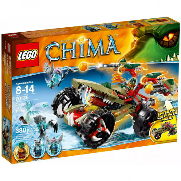 Конструктор LEGO Legends of Chima 70135 Огненный Страйкер Краггера в Челябинске