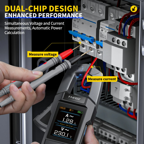 Токовые клещи Fnirsi DMC-100 в Челябинске