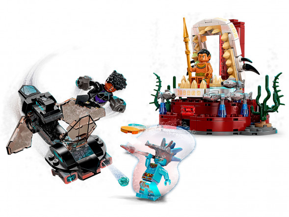 Конструктор LEGO Super Heroes 76213 Тронный зал короля Нэмора в Челябинске