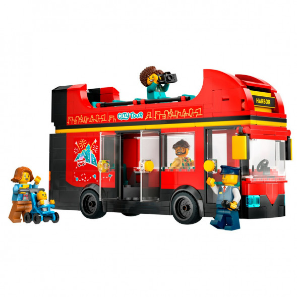 Конструктор LEGO City 60407 Красный двухэтажный экскурсионный автобус в Челябинске