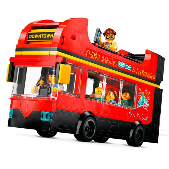 Конструктор LEGO City 60407 Красный двухэтажный экскурсионный автобус в Челябинске