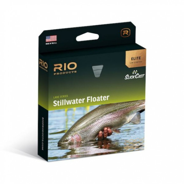 Леска RIO Elite Stillwater Floater WF7F, Orange/Green/Yellow в Челябинске