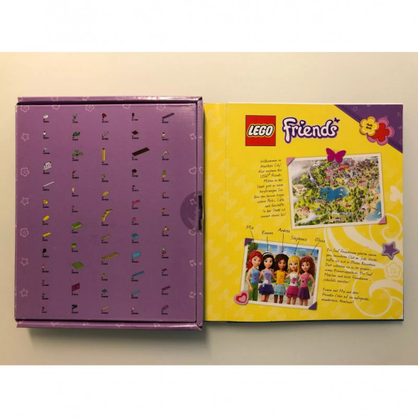 Книга и набор кубиков LEGO Friends Buch &amp;amp; Steine-Set Zwei Freundinnen auf Schatzsuche в Челябинске
