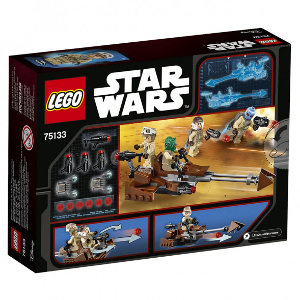 Конструктор LEGO Star Wars 75133 Боевой набор Повстанцев в Челябинске